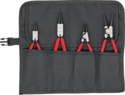 Knipex Sicherungsr.-Zangen-Set 4tlg.in Rolltasche