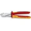 KNIPEX Kraft-Seitenschneider Verchromt VDE (5325) -Knipex 7406250 02 1 4210181 68335