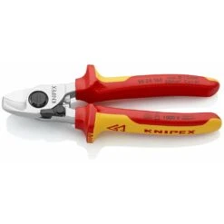 KNIPEX Kabelschere Mit Öffnungsfeder Länge: 180mm, 95 26 165