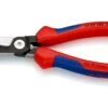 KNIPEX 13 62 180 StriX® Abisolierzangen Mit Kabelschere Mit Mehrkomponenten-Hüllen Schwarz Atramentiert 180 Mm -Knipex KNIPEX 13 62 180 StriX Abisolierzangen mit Kabelschere mit Mehrkomponenten Huellen schwarz atramentiert 180 mm