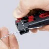 Knipex 12 80 040 SB Drahtabisolierer Geeignet Für CU-Leiter 0.12 Bis 0.4mm -Knipex Knipex 12 80 040 SB Drahtabisolierer Geeignet fuer CU Leiter 0.12 bis 0.4mm