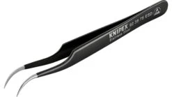 Knipex 92 38 75 ESD Präzisionspinzette Sichelspitze, Gebogen 45° 120mm