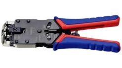 Knipex 97 51 12 97 51 12 D1 Crimpzange Modularstecker (Westernstecker) RJ10, RJ11, RJ12, RJ45