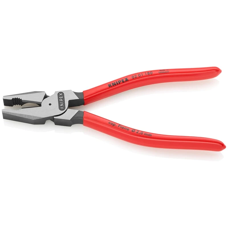 Knipex 02 01 180 SB Kraft-Kombizange 3 Knipex 02 01 180 SB Kraft-Kombizange