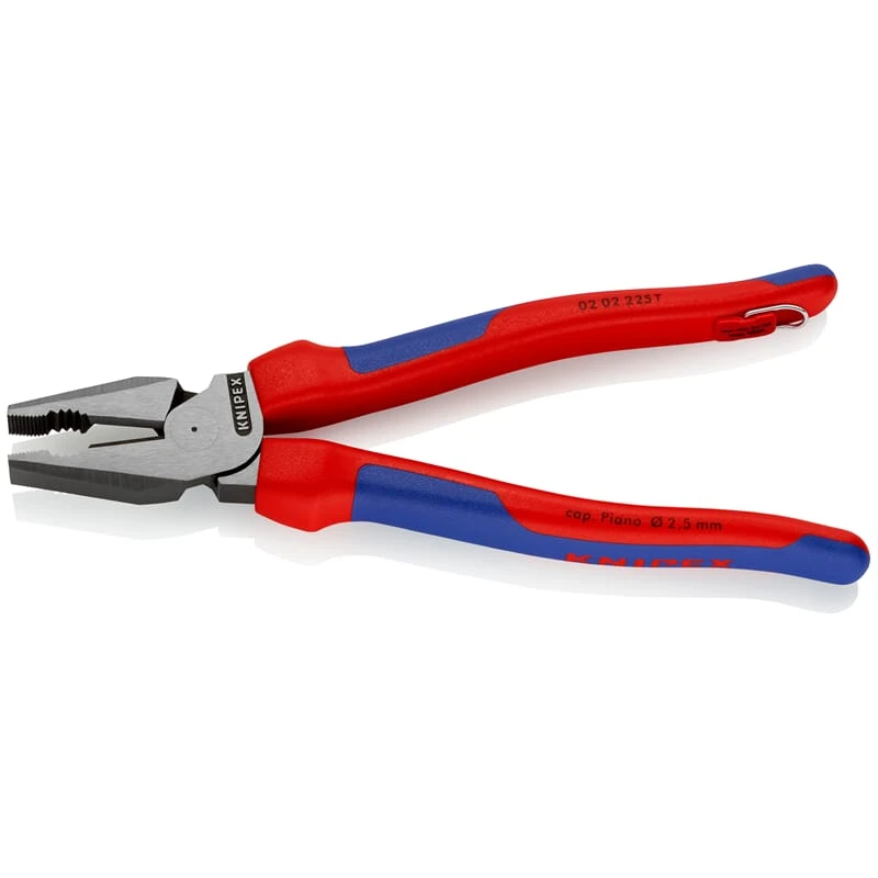 Knipex 02 02 225 T BK Kraft-Kombiz. M. Befestigungsöse 3 Knipex 02 02 225 T BK Kraft-Kombiz. M. Befestigungsöse