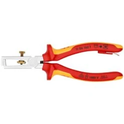 Knipex 11 06 160 T Abisolierzange Mit Befestigungsöse -Knipex knipex 1106160T 00 3 1