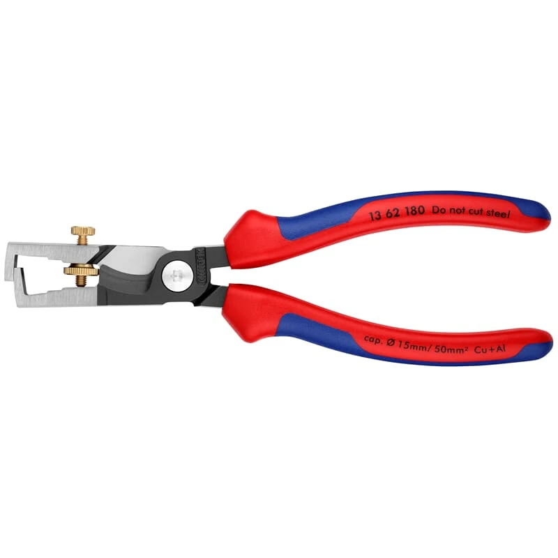 Knipex 13 62 180 SB Kabelschere Mit Abisolierfunktion 4 Knipex 13 62 180 SB Kabelschere Mit Abisolierfunktion – Bild 2