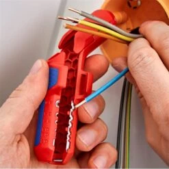 Knipex 16 95 02 SB ErgoStrip® Universal-Abmantelungswerkzeug 135 Mm -Knipex knipex 169501SB 00 POW A 06 1
