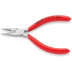 Knipex 25 03 125 Flachrundzange Mit Schneide (Radiozange)