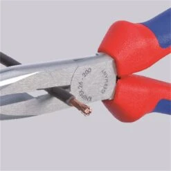 Knipex 26 11 200 Flachrundzange Mit Schneide (Storchschnabelzange) -Knipex knipex 2612200 00 F A 03 6