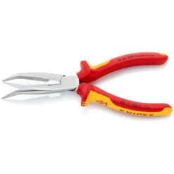 Knipex 26 26 200 Flachrundzange Mit Schneide (Storchschnabelzange)