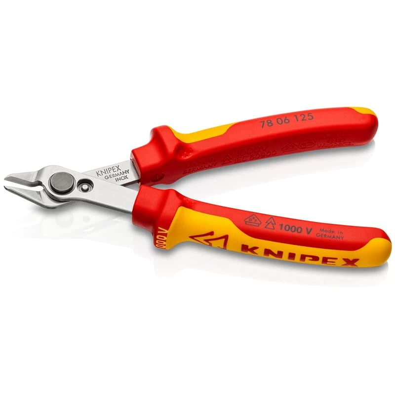 Knipex 78 06 125 VDE Electronic SuperKnips® - INOX 3 Knipex 78 06 125 VDE Electronic SuperKnips® - INOX
