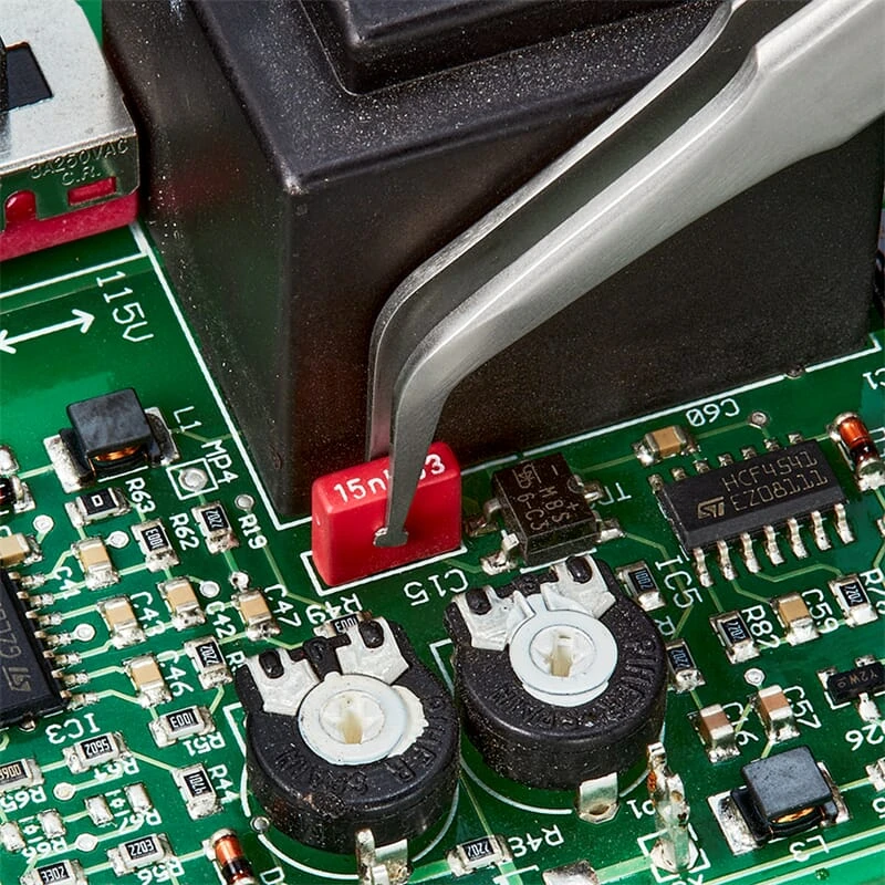 Knipex 92 01 01 SMD Präzisionspinzette Edelstahl 7 Knipex 92 01 01 SMD Präzisionspinzette Edelstahl – Bild 5