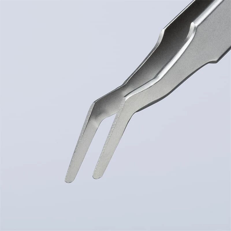 Knipex 92 01 02 SMD Präzisionspinzette Edelstahl 6 Knipex 92 01 02 SMD Präzisionspinzette Edelstahl – Bild 4