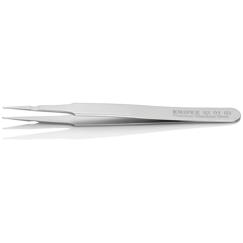 Knipex 92 01 03 SMD Präzisionspinzette Edelstahl 3 Knipex 92 01 03 SMD Präzisionspinzette Edelstahl