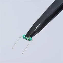 Knipex 92 09 04 ESD Kunststoffpinzette schwarz 10 Knipex 92 09 04 ESD Kunststoffpinzette schwarz -Knipex knipex 920904ESD 00 F A 02