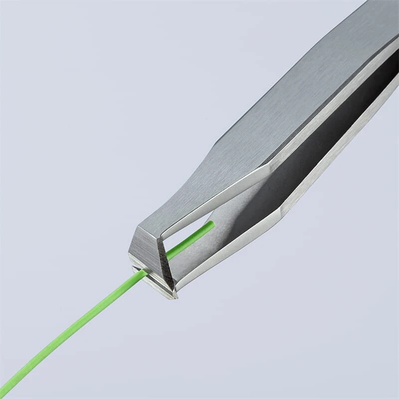 Knipex 92 11 01 Schneidpinzette Edelstahl 5 Knipex 92 11 01 Schneidpinzette Edelstahl – Bild 3