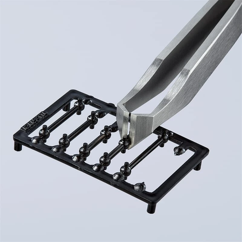 Knipex 92 11 01 Schneidpinzette Edelstahl 6 Knipex 92 11 01 Schneidpinzette Edelstahl – Bild 4