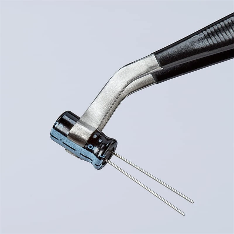 Knipex 92 16 02 ESD Positionierpinzette Edelstahl 6 Knipex 92 16 02 ESD Positionierpinzette Edelstahl – Bild 4