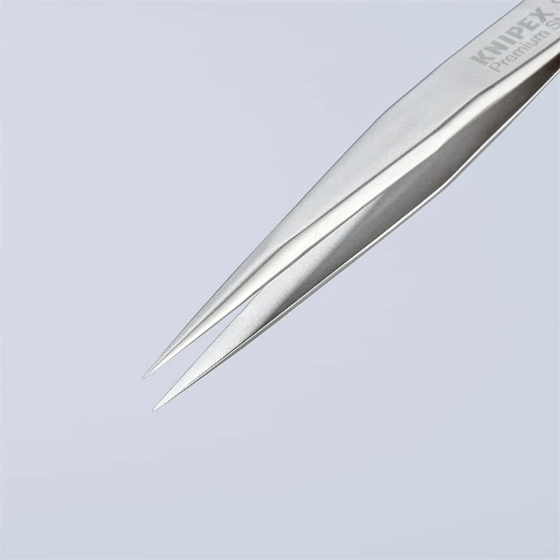 Knipex 92 21 05 Minipräzisionspinzette Edelstahl 7 Knipex 92 21 05 Minipräzisionspinzette Edelstahl – Bild 5
