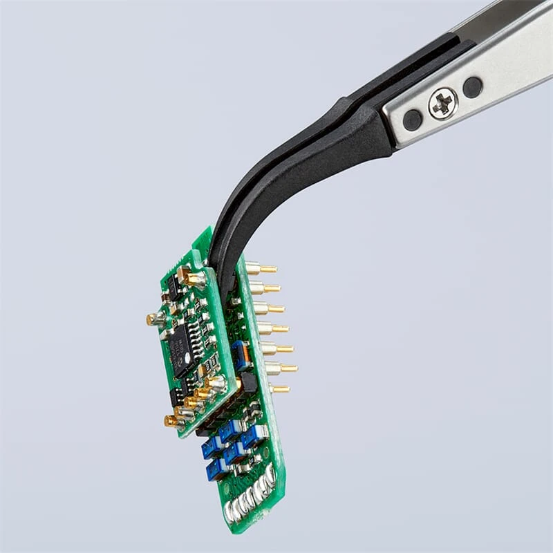 Knipex 92 81 03 KNIPEX Pinzette Mit Wechselspitzen ESD 5 Knipex 92 81 03 KNIPEX Pinzette Mit Wechselspitzen ESD – Bild 3