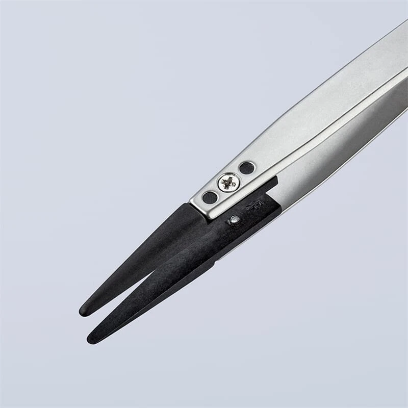 Knipex 92 81 04 KNIPEX Pinzette Mit Wechselspitzen ESD 7 Knipex 92 81 04 KNIPEX Pinzette Mit Wechselspitzen ESD – Bild 5