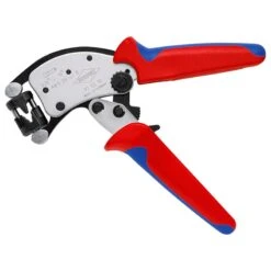 Knipex 97 53 19 Twistor T Selbsteinstellende Crimpzange Für Aderendhülsen Mit Drehbarem Crimpkopf -Knipex knipex 975319 00 4