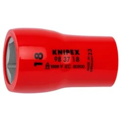 Knipex 98 37 18 Steckschlüsseleinsatz 3/8 SW18