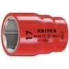 Knipex 98 47 1" Steckschlüsseleinsatz (Doppel-Sechskant) 1/2" 1000V -Knipex knipex 984717 00 1
