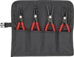 Knipex Sicherungsringzangen Präzisionssatz In Rolltasche 4 Teile