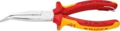 Knipex Storchschnabelzange 2626200T VDE 200 Mm Gebogen Mit Befestigungsöse