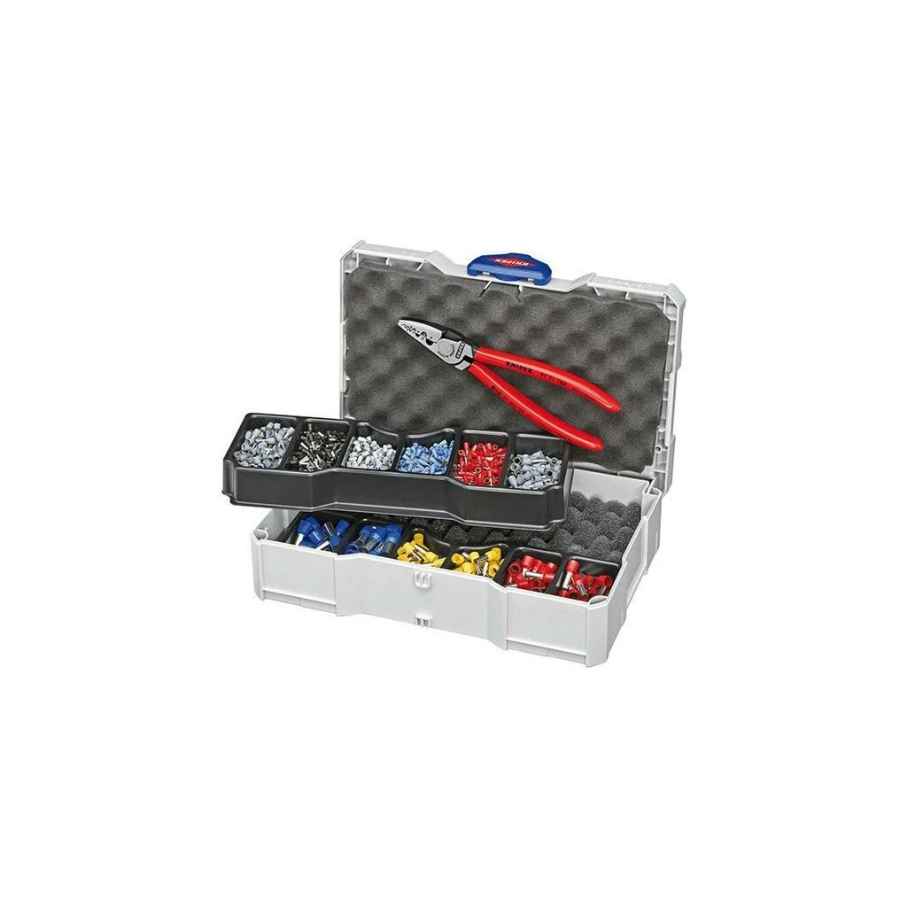 KNIPEX Crimp-Satz Für Aderendhülsen 600-teilig, Nr. 97 90 06 3 KNIPEX Crimp-Satz Für Aderendhülsen 600-teilig, Nr. 97 90 06