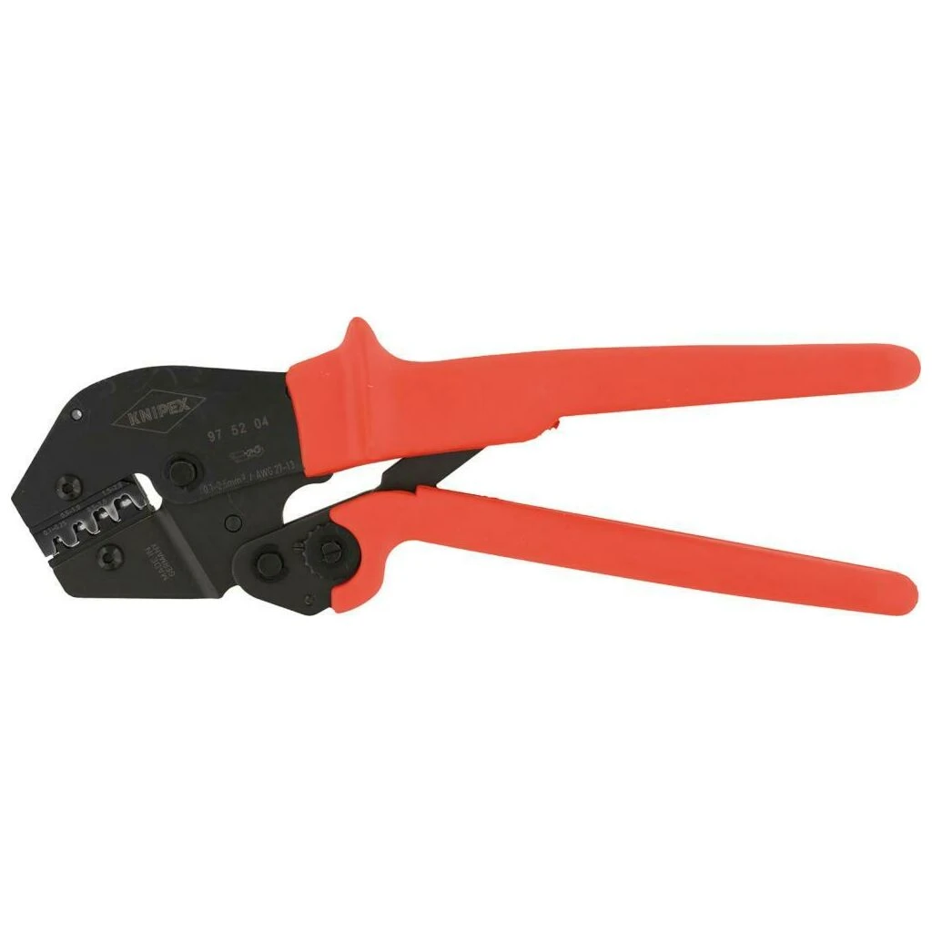 KNIPEX Crimpzange 0,1-2,5qmm Nr. 97 52 04 3 KNIPEX Crimpzange 0,1-2,5qmm Nr. 97 52 04