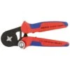 KNIPEX Crimpzange Für Aderendhülsenzange 180mm 0,08-10qmm 2-Komponenten-Griff Nr. 97 53 04 -Knipex lag158077 644391
