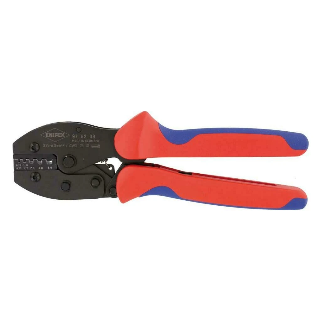 KNIPEX Crimpzange Preci Force Für Aderendhülsen 0,25-6qmm Nr. 97 52 38 3 KNIPEX Crimpzange Preci Force Für Aderendhülsen 0,25-6qmm Nr. 97 52 38