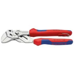KNIPEX Zangenschlüssel Mit Sicherungssöse 180mm, Mit Mehrkompentengriff