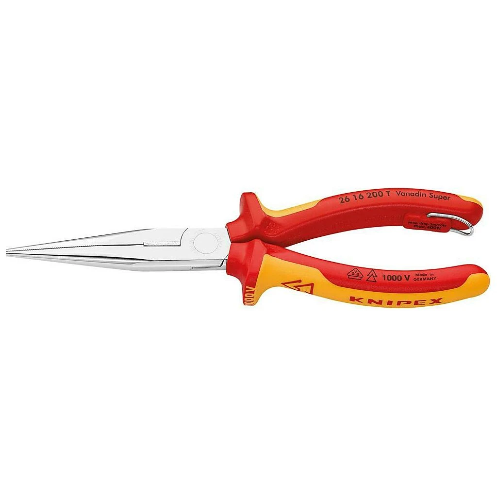 KNIPEX Flachrundzange VDE TT 200mm, Mit Mehrkomponentengriff 3 KNIPEX Flachrundzange VDE TT 200mm, Mit Mehrkomponentengriff