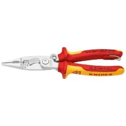 KNIPEX Elektro-Installationszange Befestigungsöse 200mm