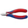 KNIPEX Elektronik-Seitenschneider 115mm Ohne Facette, Runder Kopf -Knipex pre109080 487505