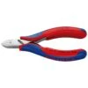 KNIPEX Elektronik-Seitenschneider 115mm Mit Kleiner Facette, Runder Kopf
