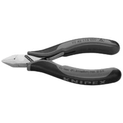 KNIPEX Elektronik-Seitenschneider ESD 115mm Ohne Facette, Spitzer Kopf