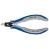 KNIPEX Präzisions-Elektronik-Seitenschneider 125mm Sehr Kl. Facette, Runder Kopf Nr. 7902-125 -Knipex qwz116024 487585