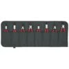 KNIPEX Sicherungsringzangen-Set 8Tlg. In Rolltasche, Nr. 00 19 58 V01 -Knipex qwz116427 644594