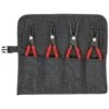 KNIPEX Präzision-Sicherungsringzangen-Set 4-teilig, Nr. 00 19 57 V01 -Knipex qwz116627 644593