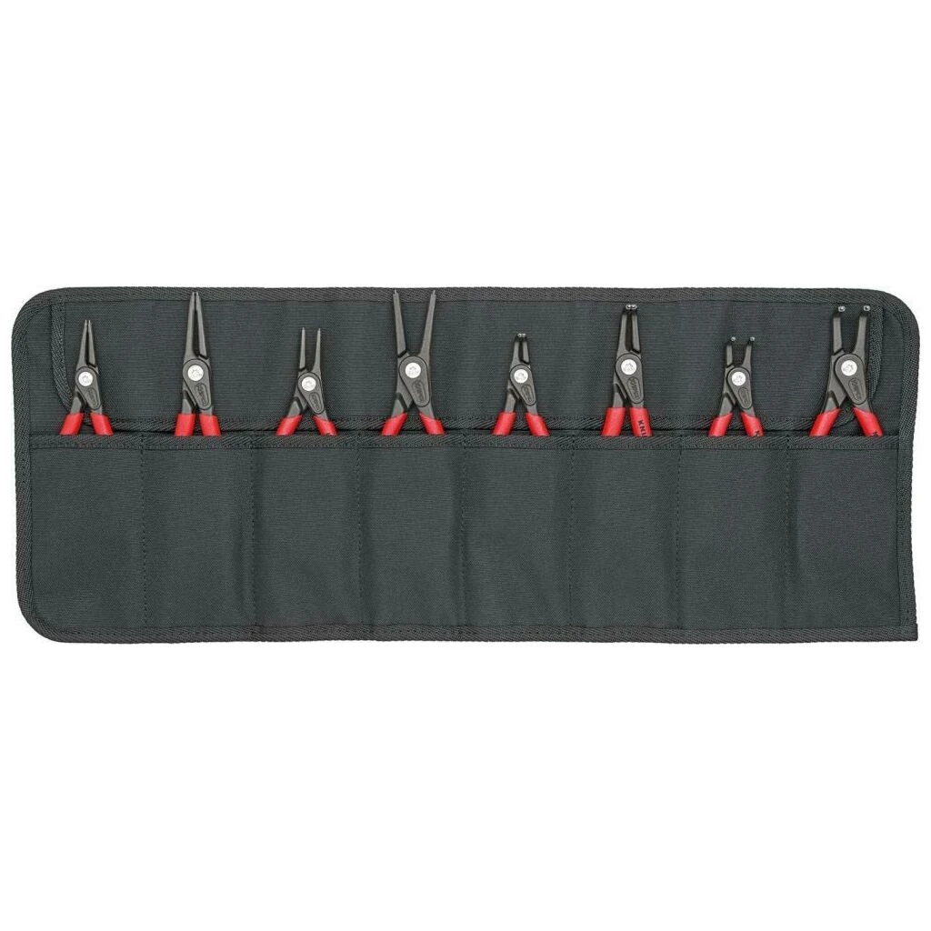 KNIPEX Sicherungsringzangen-Set 8-teilig, Rolltasche 3 KNIPEX Sicherungsringzangen-Set 8-teilig, Rolltasche