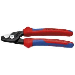 KNIPEX Kabelschere Mehrkomponenten-Griffe, 160mm, Schlanke Kopfform